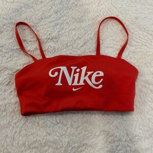 Red Nike Sports Bra